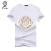 versace vintage logo-print t-shirt cool embroidery round white